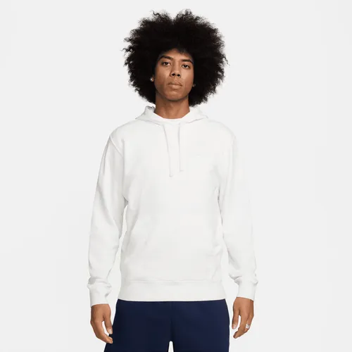 Nike Sportswear Club Men's Pullover Hoodie - White - Cotton