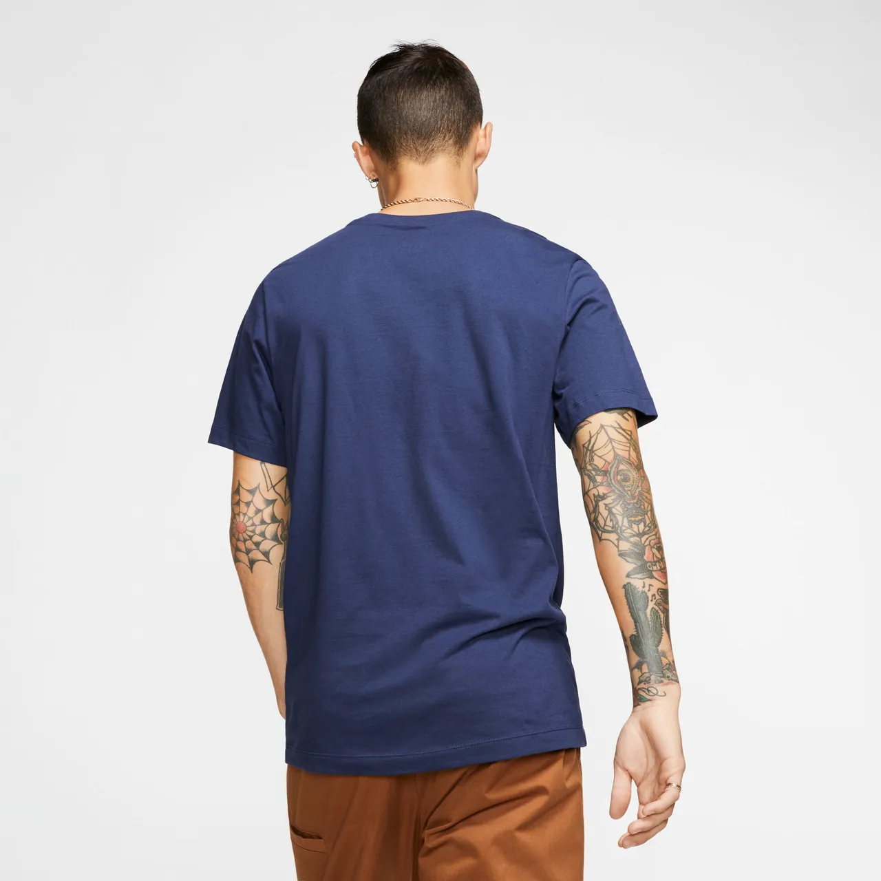 Nike Sportswear Club Men's T-Shirt - Blue - Cotton