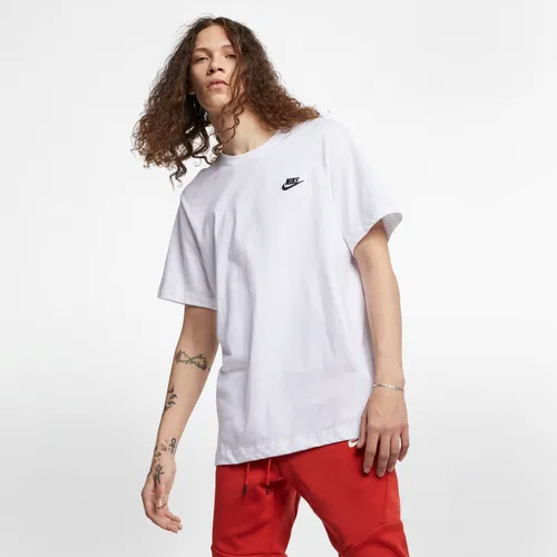 Nike Sportswear Club Men's T-Shirt - White - Cotton
