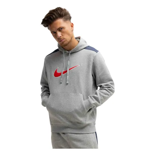 Nike , Sportswear Club Tracksuit Men Grey ,Gray male, Sizes:
