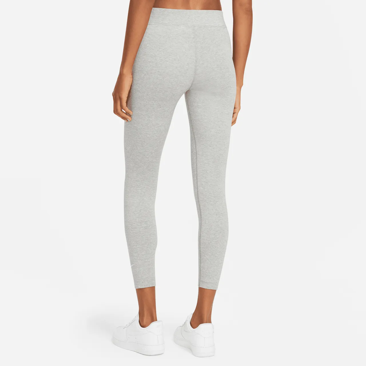 Nike Sportswear Essential Women's 7/8 Mid-Rise Leggings - Grey - Polyester