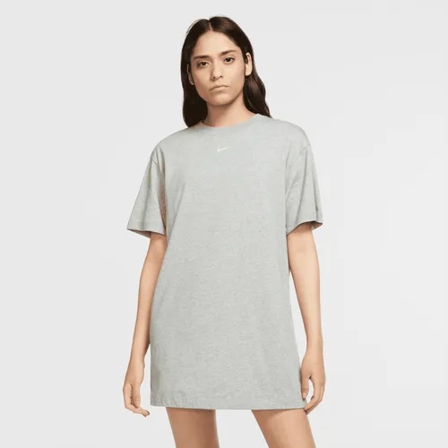 Nike Sportswear Essential Women's Dress - Grey - Cotton