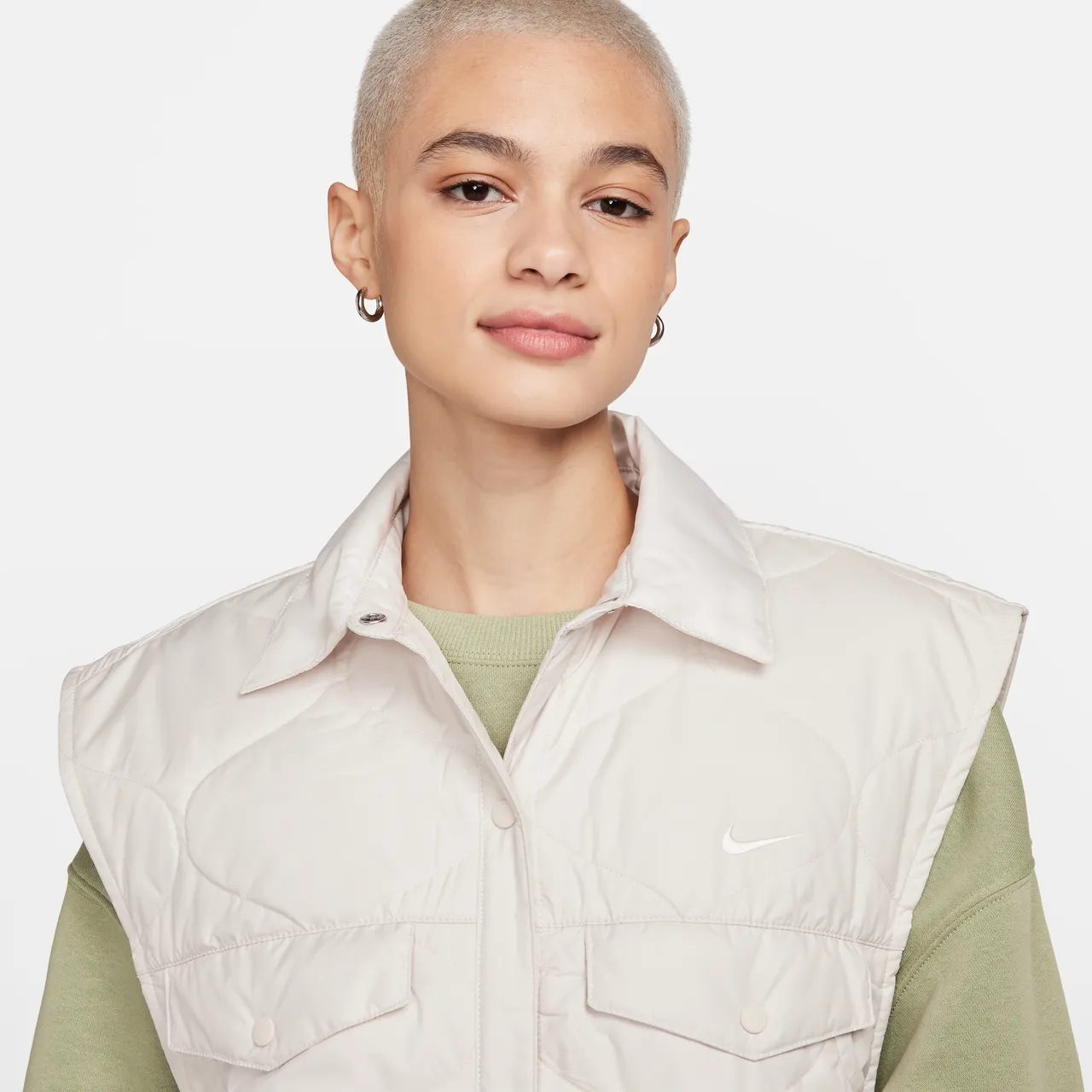 Nike Sportswear Essential Women's Gilet - Brown - Polyester