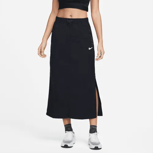 Nike Sportswear Essential Women's High-Waisted Woven Skirt - Black - Nylon