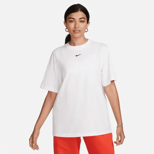Nike Sportswear Essential Women's T-Shirt - White - Organic Cotton