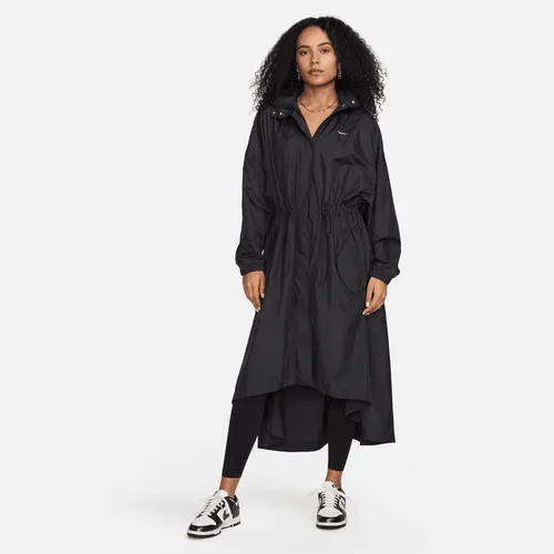 Nike Sportswear Essential Women's Trench Coat - Black - Polyester