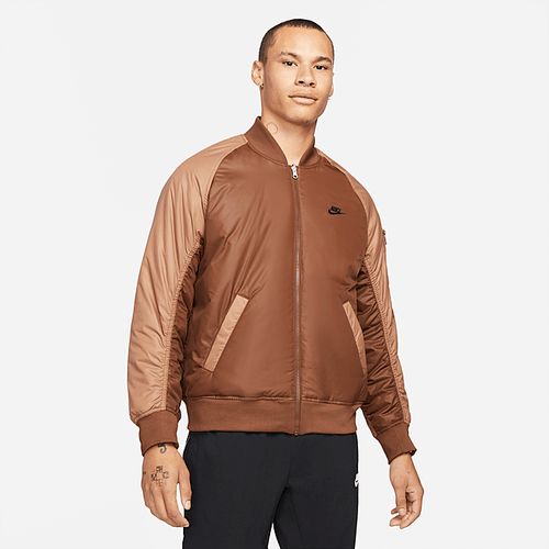 Nike Sportswear Essentials Men's Insulated Woven Reversible Bomber - Brown