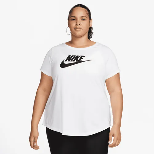 Nike Sportswear Essentials Women's Logo T-Shirt - White - Cotton