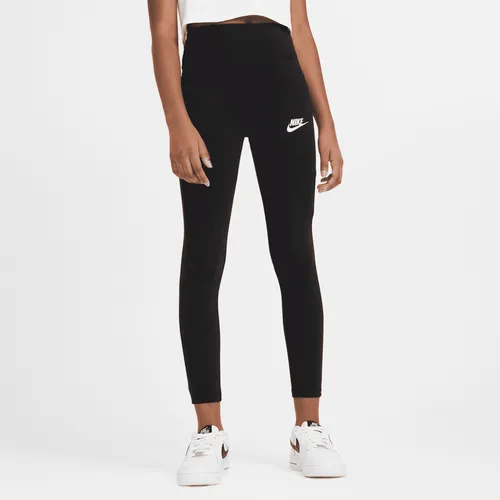 Nike Sportswear Favourites Older Kids' (Girls') High-Waisted Leggings - Black