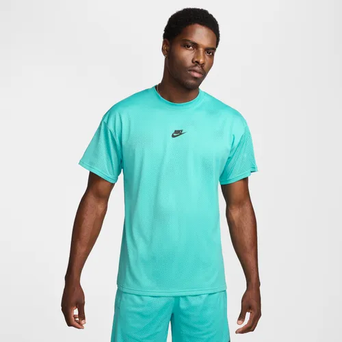 Nike Sportswear Max90 Men's Dri-FIT Mesh T-Shirt - Green - Polyester