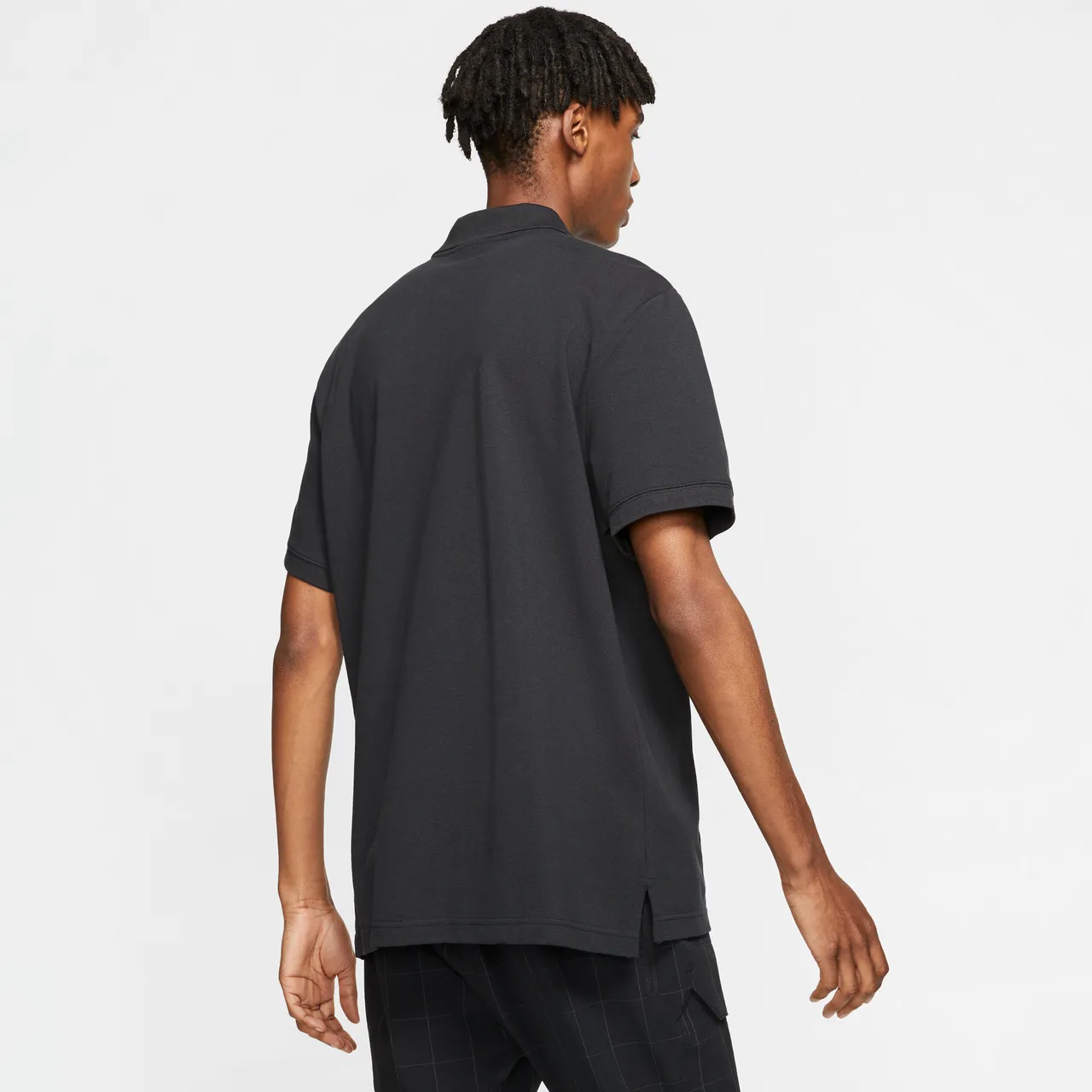 Nike Sportswear Men's Polo - Black - Cotton