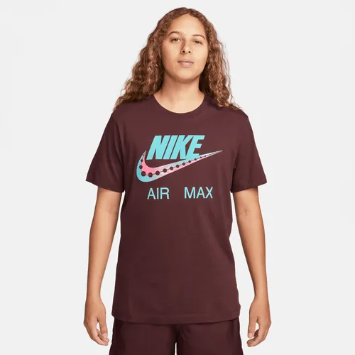 Nike Sportswear Men's T-Shirt - Brown - Cotton