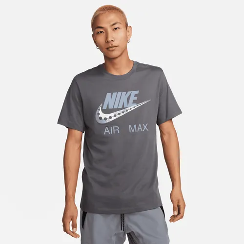 Nike Sportswear Men's T-Shirt - Grey - Cotton