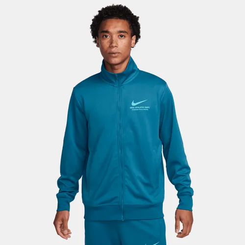 Nike Sportswear Men's Tracksuit Top - Blue - Polyester