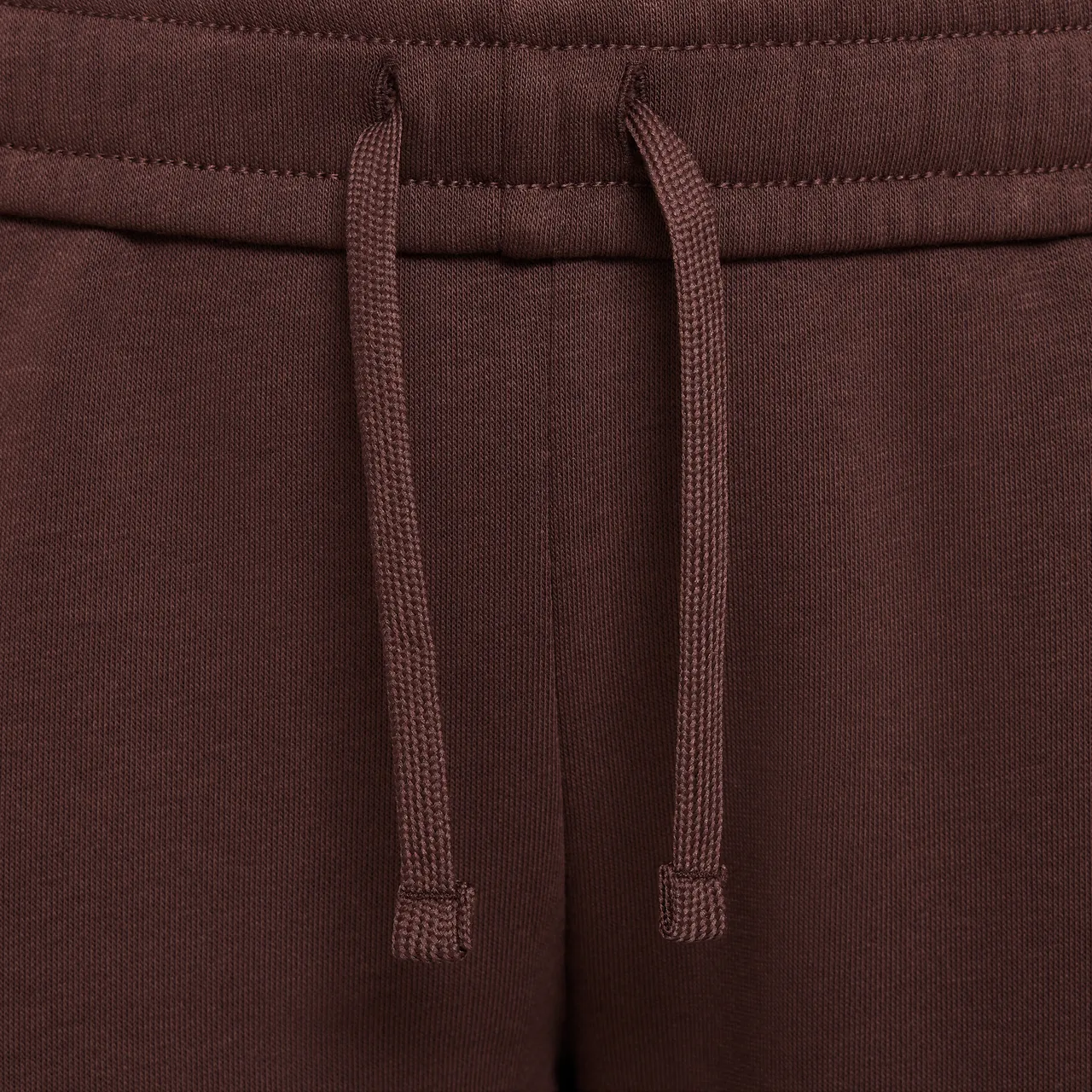 Nike Sportswear Older Kids' (Girls') Oversized Fleece Trousers - Brown - Cotton
