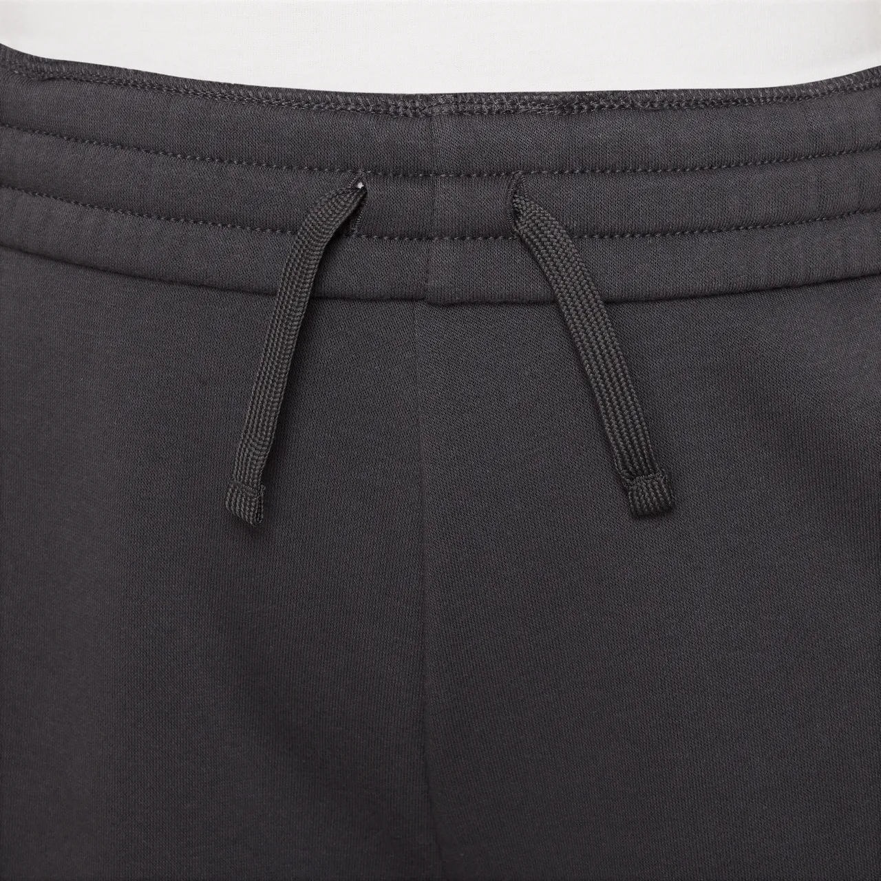 Nike Sportswear Older Kids' (Girls') Oversized Fleece Trousers - Grey - Cotton