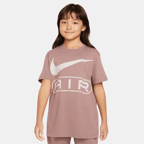 Nike Sportswear Older Kids' (Girls') T-Shirt - Purple - Cotton