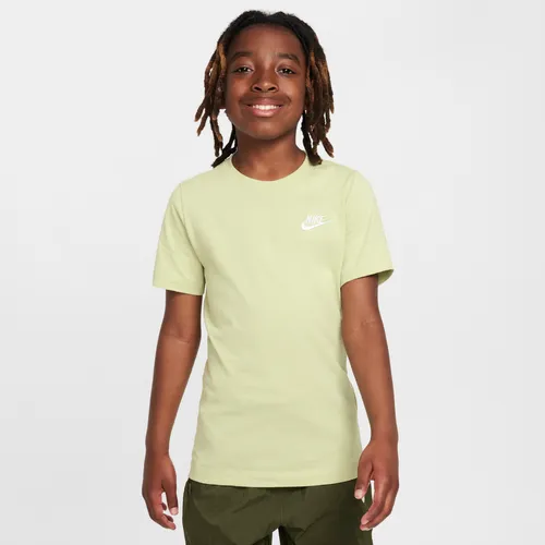 Nike Sportswear Older Kids' T-Shirt - Green - Cotton