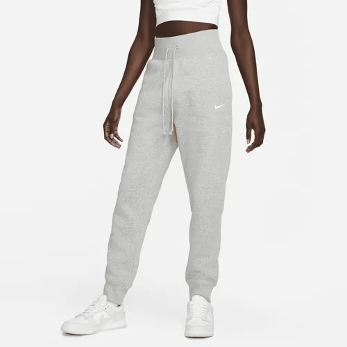 Nike Sportswear Phoenix Fleece Women's High-Waisted Joggers - Grey - Polyester