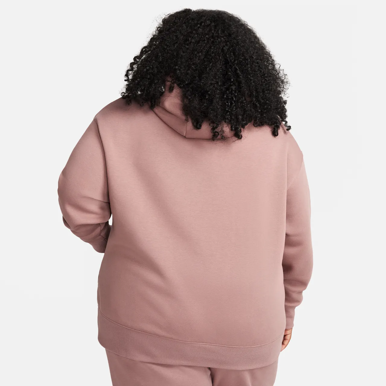 Nike Sportswear Phoenix Fleece Women's Oversized Pullover Hoodie - Purple - Cotton