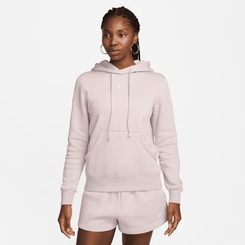 Nike Sportswear Phoenix Fleece Women's Pullover Hoodie - Purple - Cotton