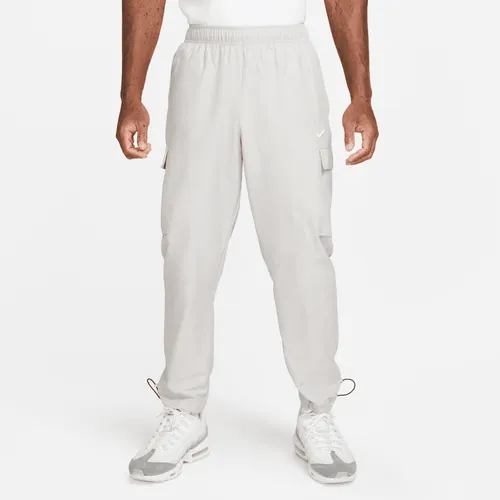 Nike Sportswear Repeat Men's Woven Trousers - Grey - Nylon