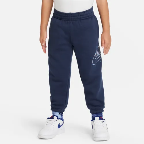 Nike Sportswear Shine Fleece Trousers Toddler Trousers - Blue - Polyester