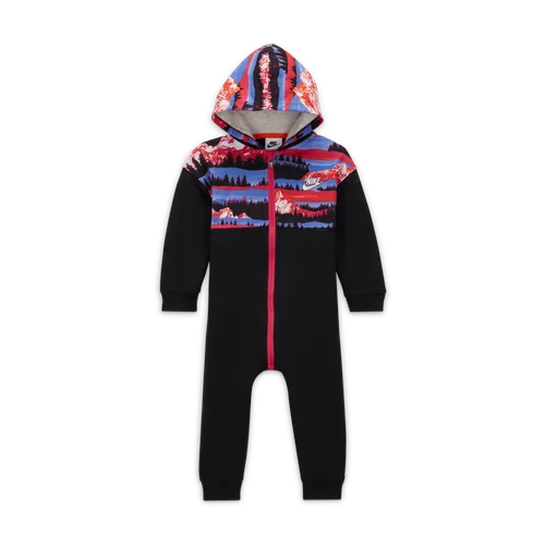Nike Sportswear Snow Day Hooded Baby Overalls - Black - Polyester