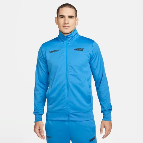 Nike Sportswear Standard Issue Men's Tracksuit Jacket - Blue - Polyester