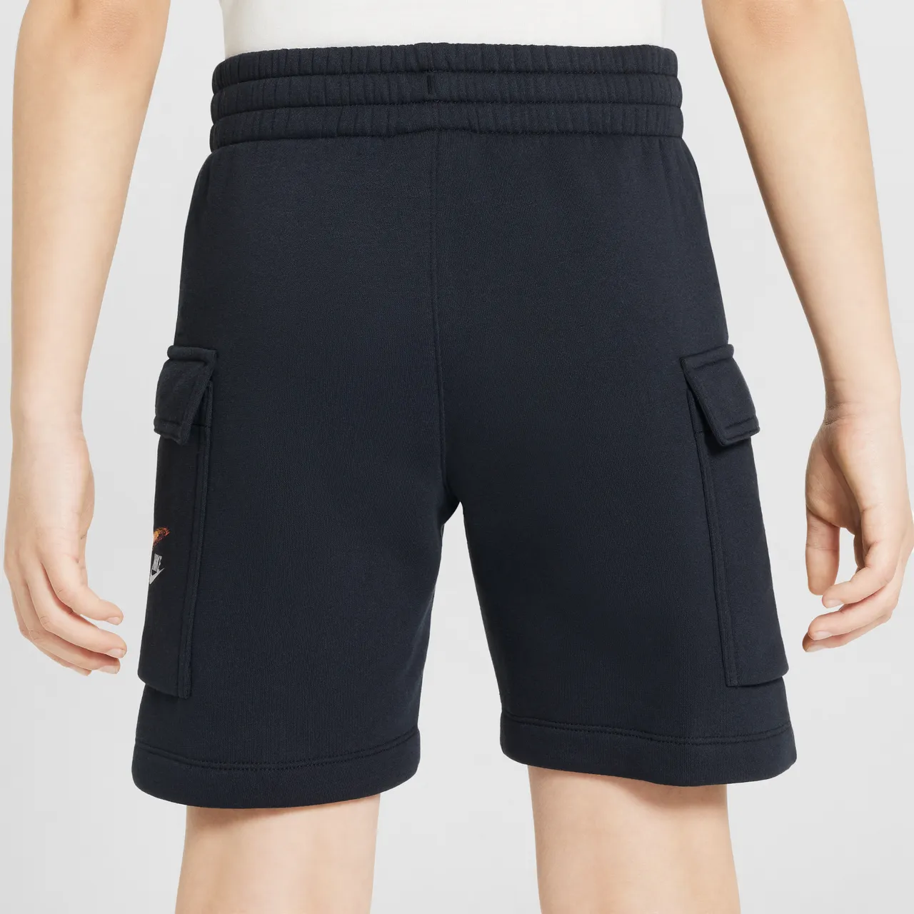 Nike Sportswear Standard Issue Older Kids' (Boys') Fleece Shorts - Black - Cotton