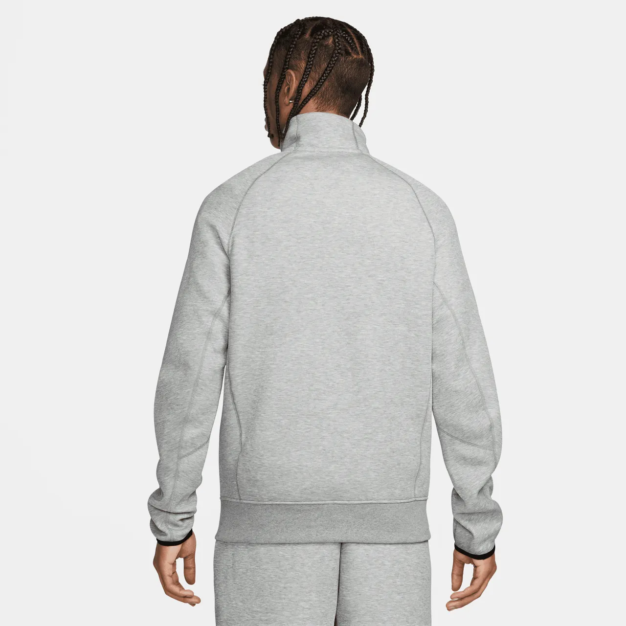 Nike Sportswear Tech Fleece Men's 1/2-Zip Sweatshirt - Grey - Cotton