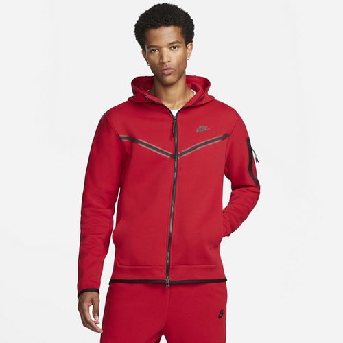 Nike Sportswear Tech Fleece Men's Full-Zip Hoodie - Red