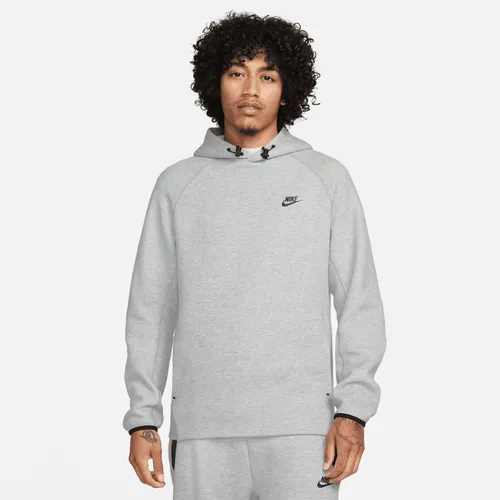 Nike Sportswear Tech Fleece Men's Pullover Hoodie - Grey - Cotton