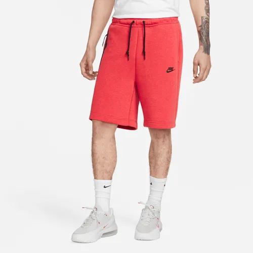 Nike Sportswear Tech Fleece Men's Shorts - Red - Cotton