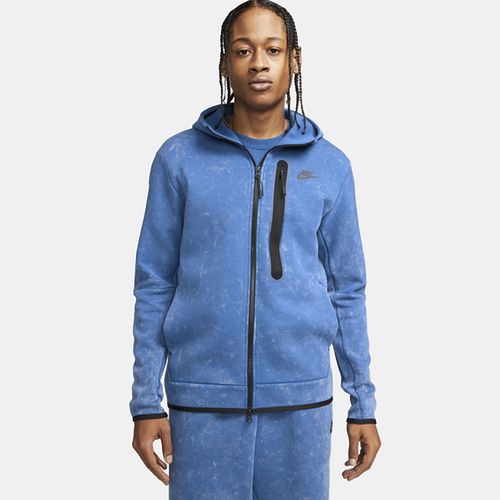 Nike Sportswear Tech Fleece Men's Wash Full-Zip Hoodie - Blue