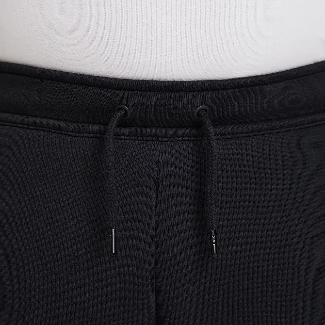 Nike Sportswear Tech Fleece Older Kids' (Boys') Trousers (Extended Size) - Black - Cotton