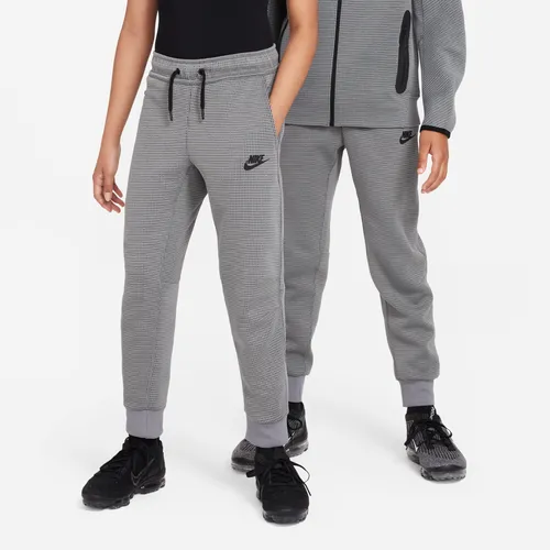 Nike Sportswear Tech Fleece Older Kids' (Boys') Winterized Trousers - Grey - Polyester