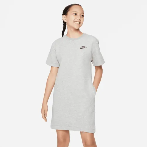 Nike Sportswear Tech Fleece Older Kids' (Girls') Dress - Grey
