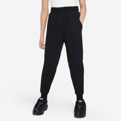 Nike Sportswear Tech Fleece Older Kids' (Girls') Joggers - Black - Polyester