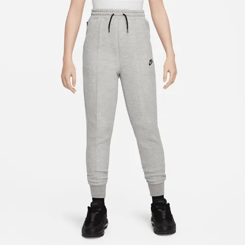 Nike Sportswear Tech Fleece Older Kids' (Girls') Joggers - Grey - Polyester