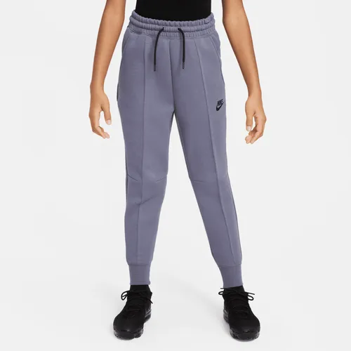 Nike Sportswear Tech Fleece Older Kids' (Girls') Joggers - Grey - Polyester