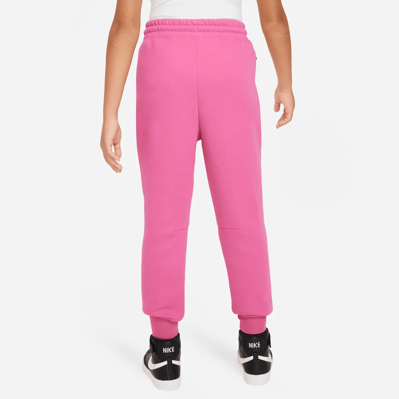 Nike Sportswear Tech Fleece Older Kids' (Girls') Joggers - Pink - Polyester