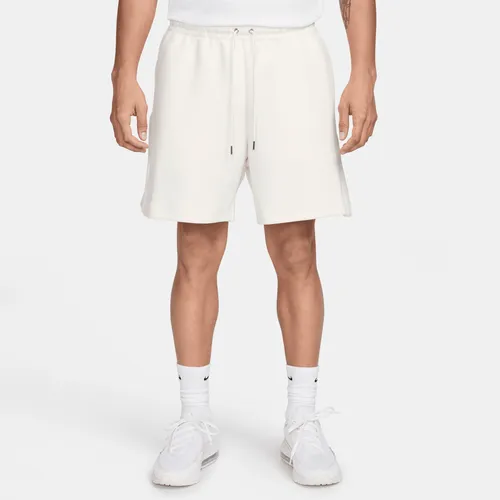 Nike Sportswear Tech Fleece Re-imagined Men's Fleece Shorts - White - Polyester