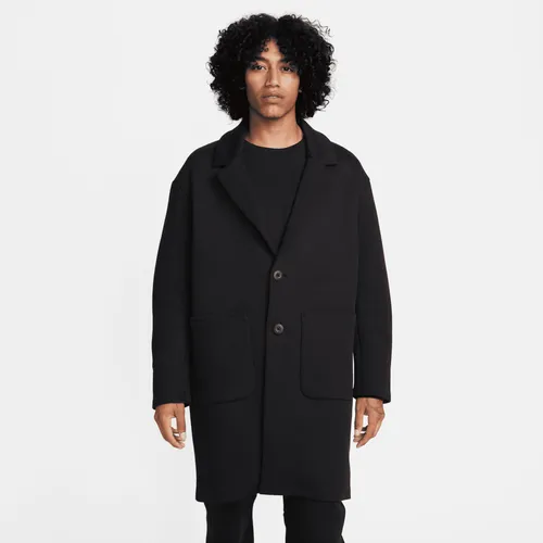 Nike Sportswear Tech Fleece Re-Imagined Men's Loose Fit Trench Coat - Black - Polyester