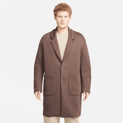 Nike Sportswear Tech Fleece Re-Imagined Men's Loose Fit Trench Coat - Brown - Polyester