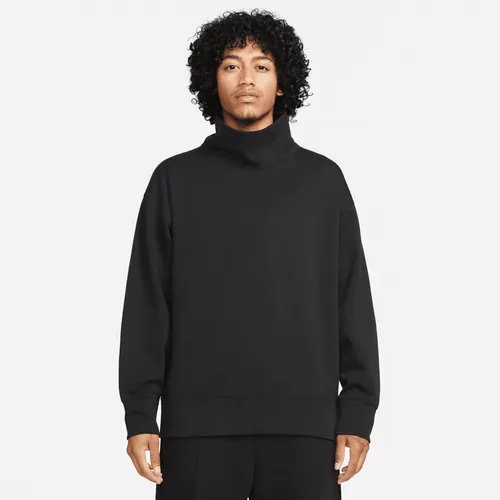 Nike Sportswear Tech Fleece Re-Imagined Men's Oversized Turtleneck Sweatshirt - Black - Polyester