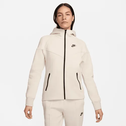 Nike Sportswear Tech Fleece Windrunner Women's Full-Zip Hoodie - Brown - Cotton