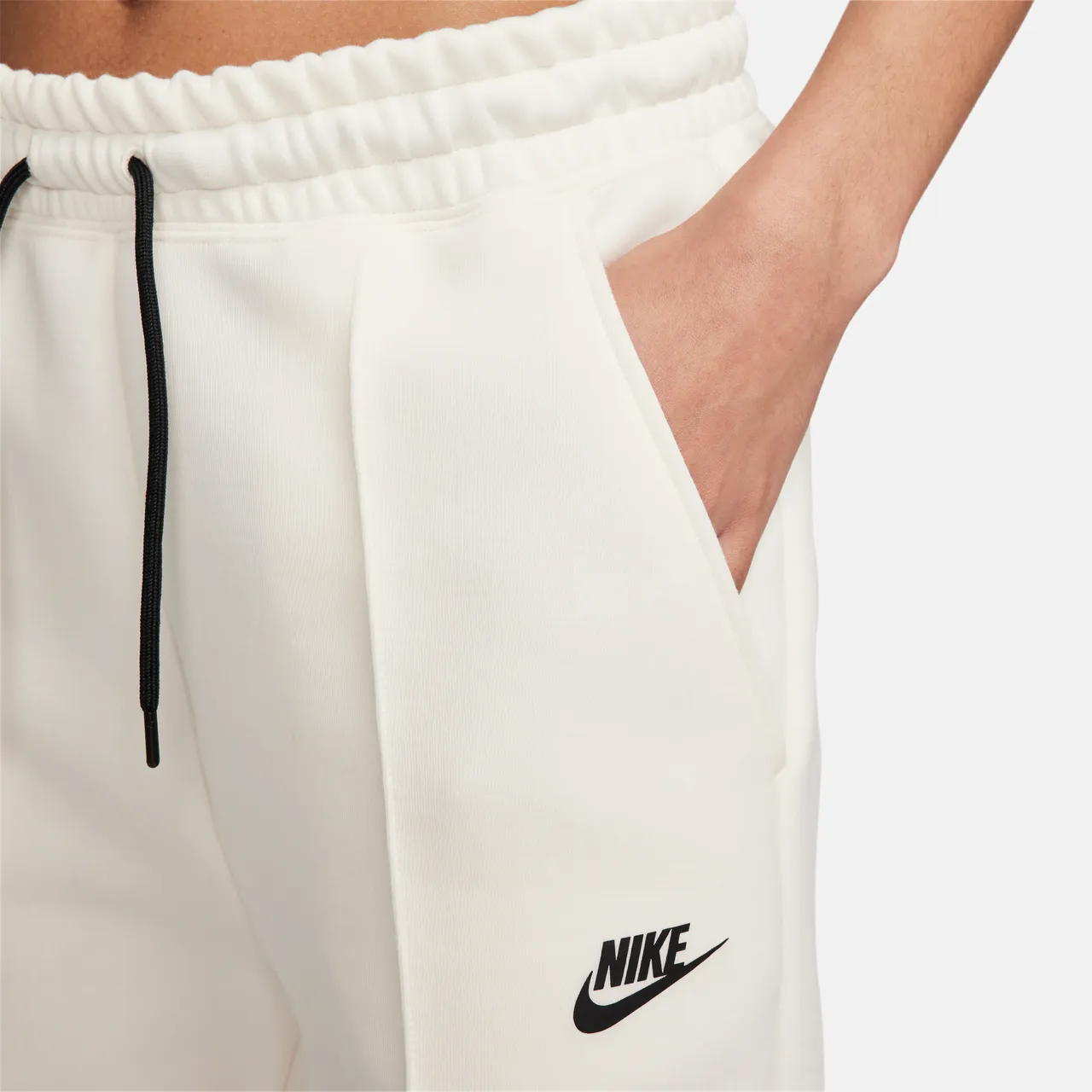 Nike Sportswear Tech Fleece Women's Mid-Rise Joggers - Brown - Cotton