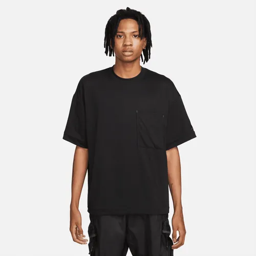Nike Sportswear Tech Pack Men's Dri-FIT Short-Sleeve Top - Black - Polyester