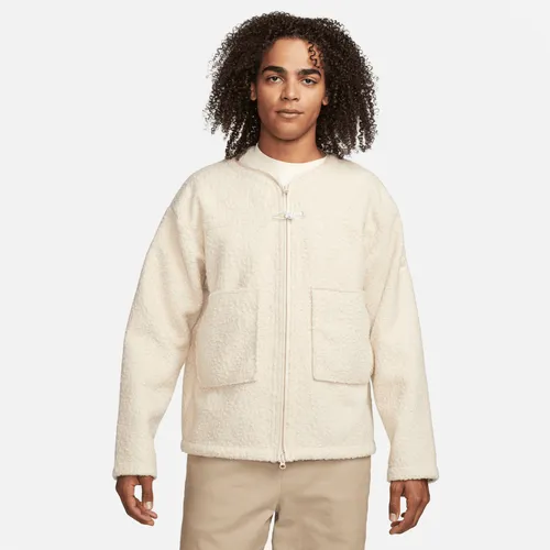 Nike Sportswear Tech Pack Men's High-Pile Fleece Jacket - Brown - Polyester